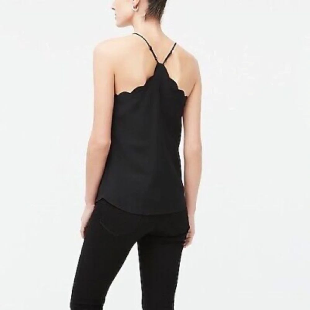 J. Crew scalloped cami tank